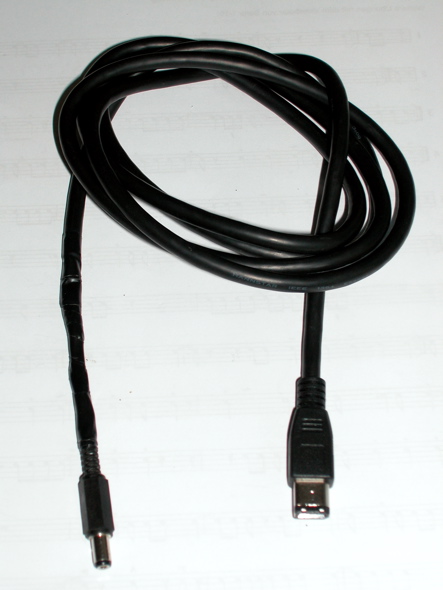 firewire power cable isolated